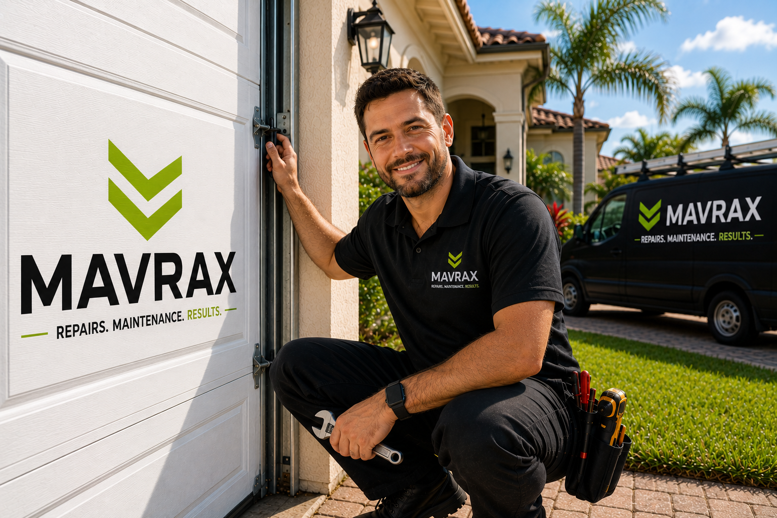 Mavrax technician at work